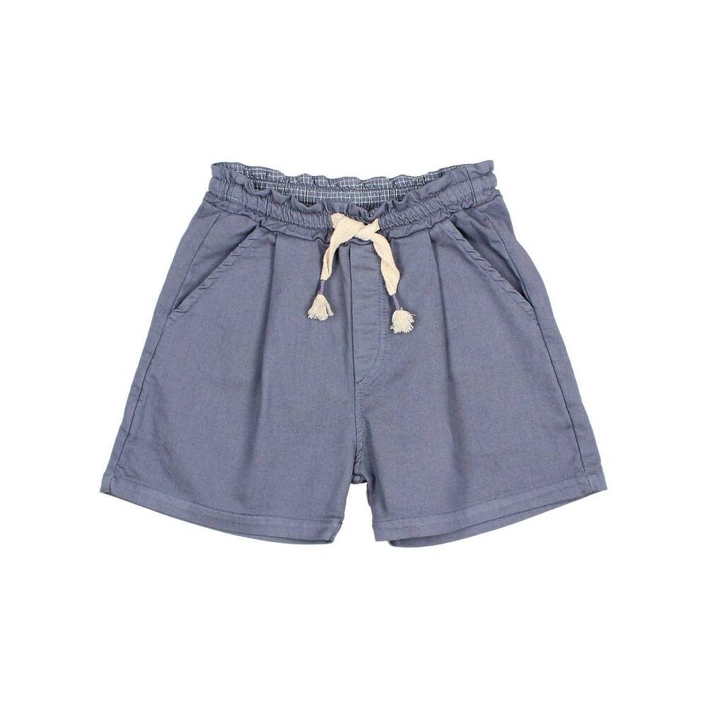NEW BÚHO boy's casual bermuda shorts in blue stone